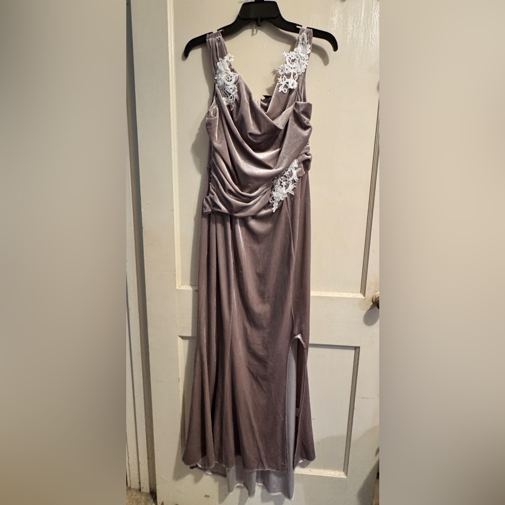 SHEIN Velvet Party Dress
